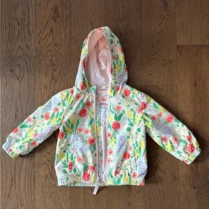 Cat & Jack Floral Patterned Jacket 18M